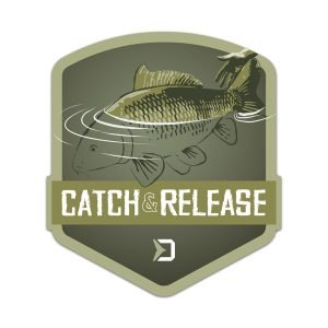 Aufkleber CATCH and RELEASE