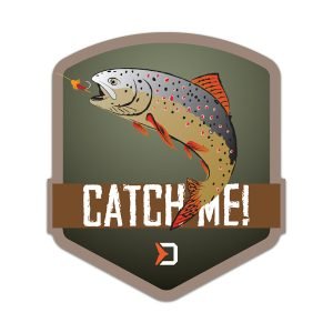 Aufkleber ''Catch Me'' FORELLE