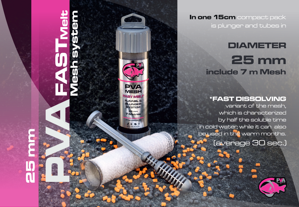 PVA Hydrospol Mesh System 25mm Short