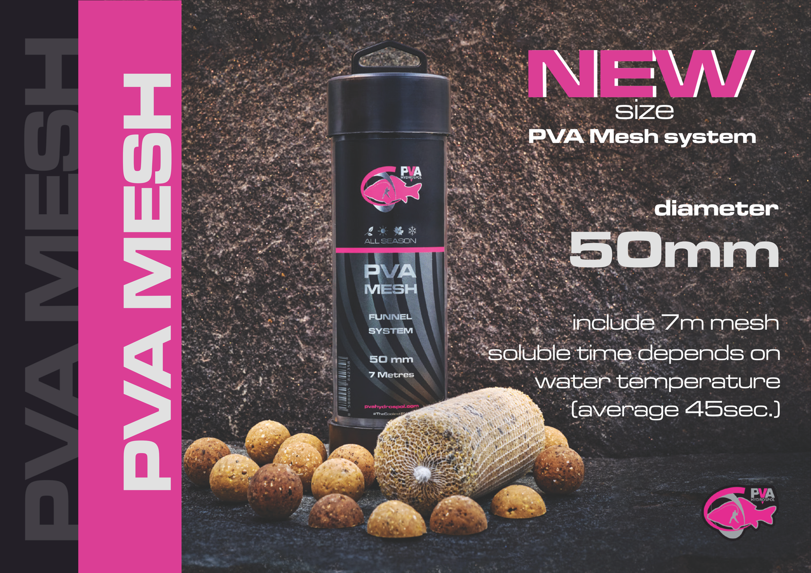PVA Hydrospol Mesh System 50mm