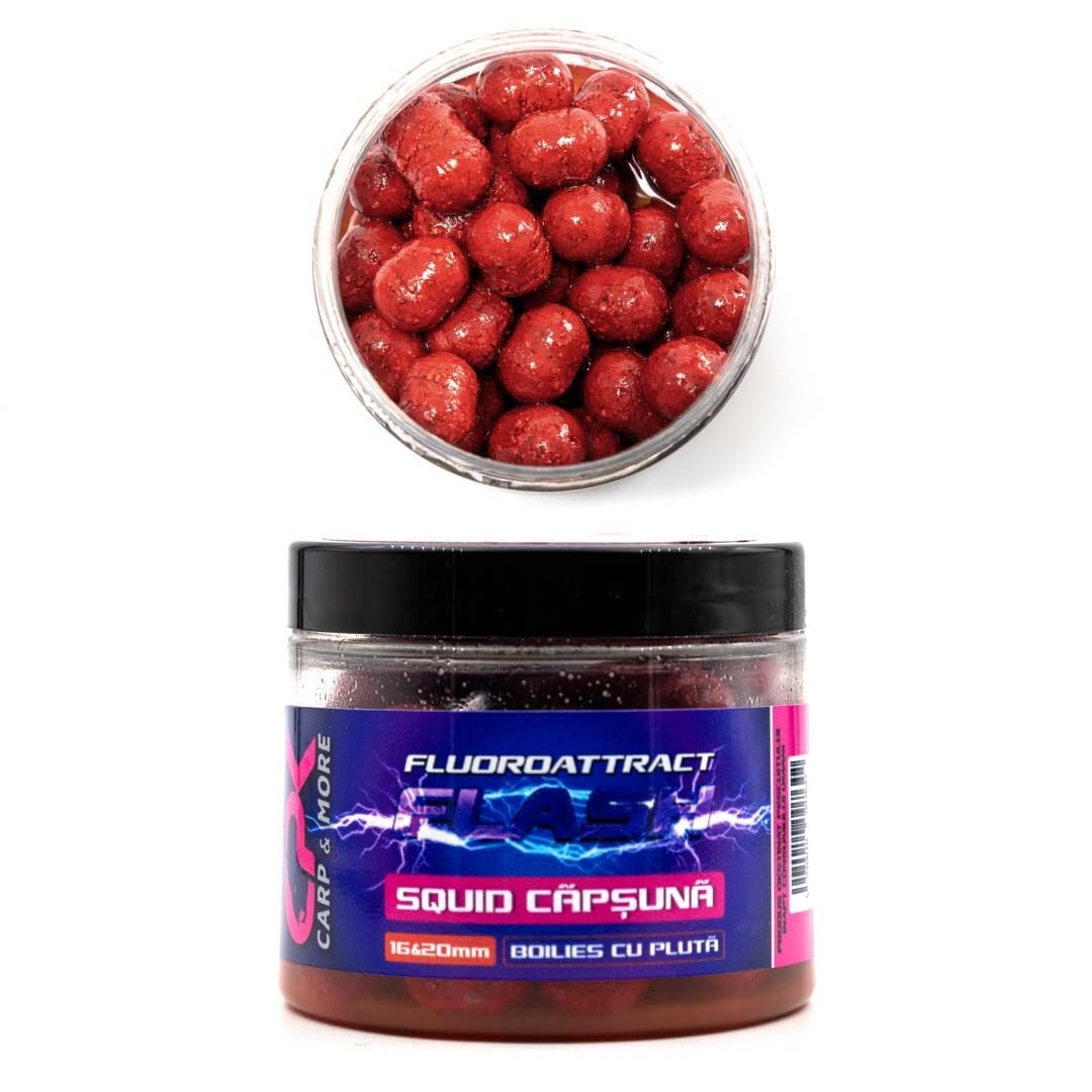 Squid-Erdbeere Attract + Hookbaits