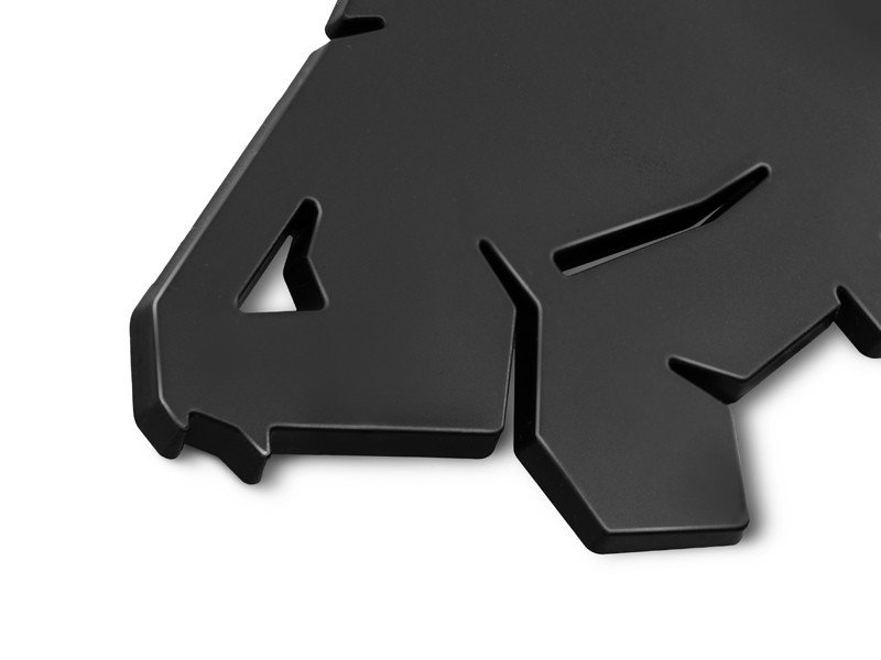 3D-Aufkleber Delphin CARP Schwarz – Bild 2