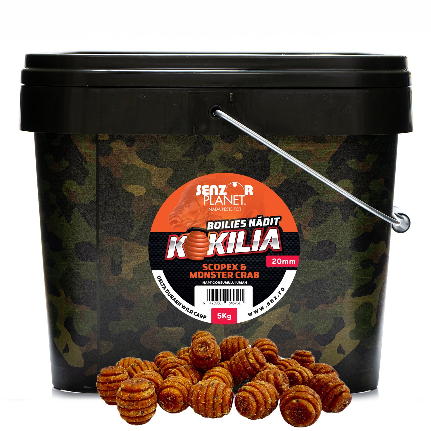 Scopex-Monster Crab Kokilia Boilies 20mm